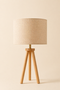 GiggleDen White Light Table Bedroom Table Lamp
